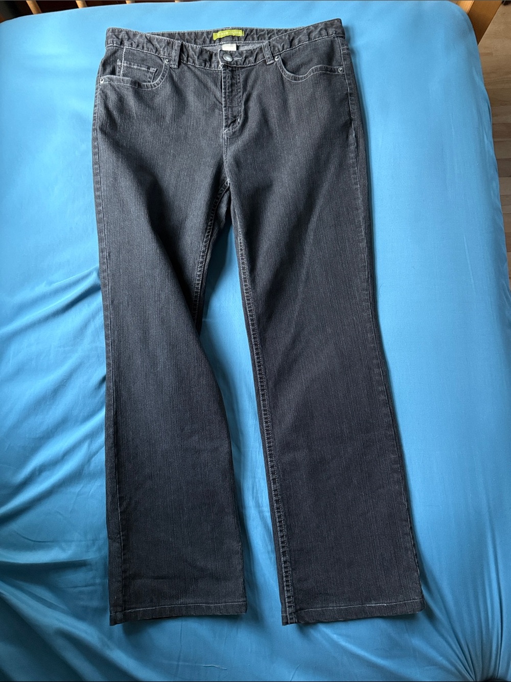 Sigrid Olsen Women’s  Black Bootcut Jeans Size 10